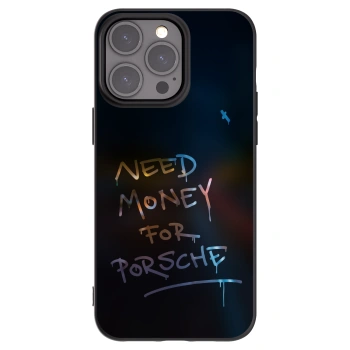 Picasee crna silikonska maskica za Apple iPhone 15 Pro Max - Neon Nights