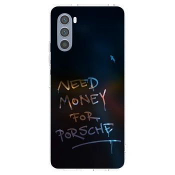 Picasee silikonska prozirna maskica za Motorola Moto G62 - Neon Nights