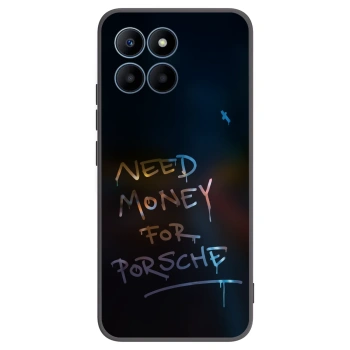 Picasee crna silikonska maskica za Honor 70 Lite - Neon Nights