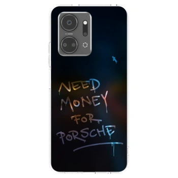 Picasee silikonska prozirna maskica za Honor X7a - Neon Nights