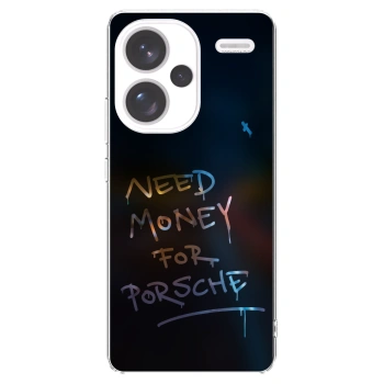 Picasee silikonska prozirna maskica za Xiaomi Redmi Note 13 Pro+ 5G - Neon Nights