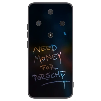 Picasee crna silikonska maskica za Honor Magic6 Lite 5G - Neon Nights