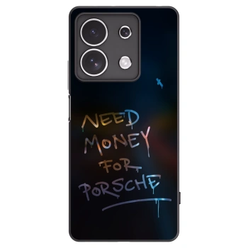 Picasee crna silikonska maskica za Xiaomi Redmi Note 13 4G - Neon Nights