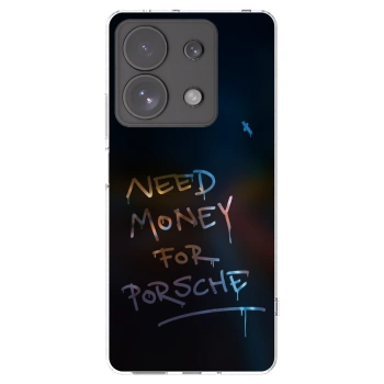 Picasee silikonska prozirna maskica za Xiaomi Redmi Note 13 Pro 4G - Neon Nights