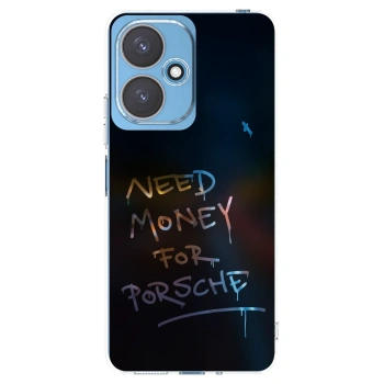 Picasee silikonska prozirna maskica za Xiaomi Redmi 13C 5G - Neon Nights