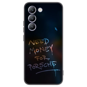 Picasee crna silikonska maskica za Vivo V40 SE 5G - Neon Nights