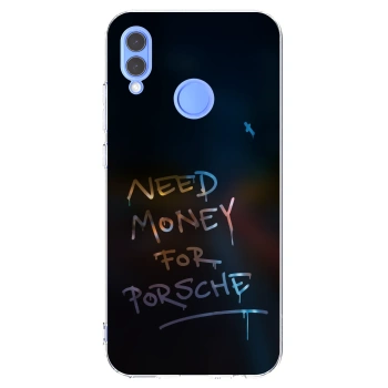 Picasee silikonska prozirna maskica za Honor 10 Lite - Neon Nights