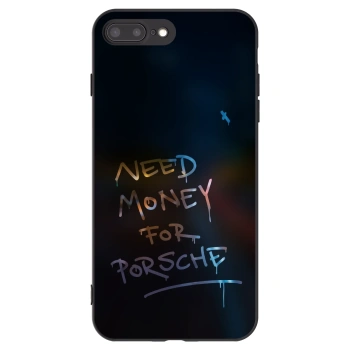 Picasee crna silikonska maskica za Apple iPhone 7 Plus - Neon Nights