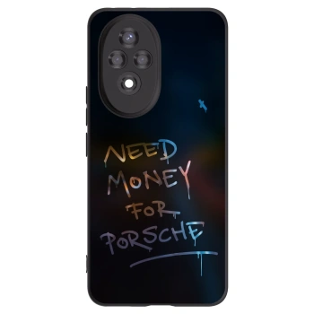 Picasee crna silikonska maskica za Honor 200 Pro 5G - Neon Nights