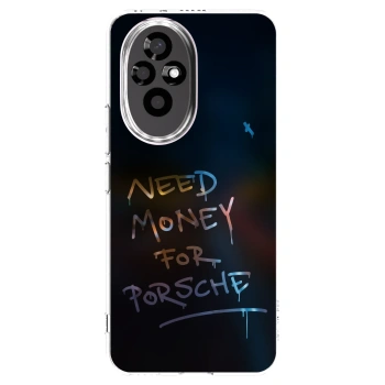 Picasee silikonska prozirna maskica za Honor 200 Pro 5G - Neon Nights