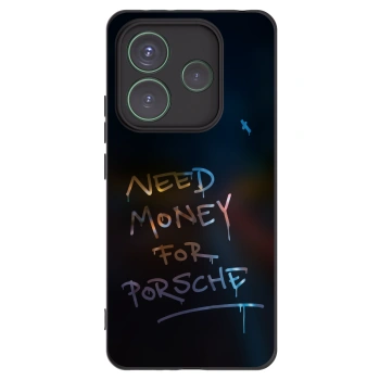 Picasee crna silikonska maskica za Xiaomi Redmi Note 14 5G - Neon Nights