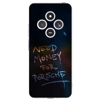 Picasee silikonska prozirna maskica za Xiaomi Redmi 14C - Neon Nights