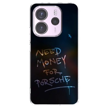 Picasee silikonska prozirna maskica za Xiaomi Redmi Note 14 4G - Neon Nights