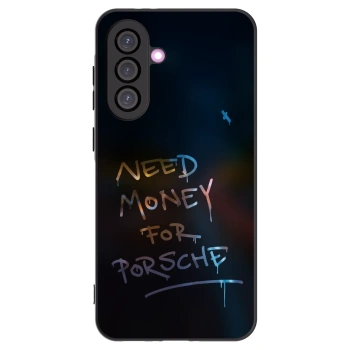 Picasee crna silikonska maskica za Samsung Galaxy A56 5G A566B - Neon Nights