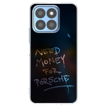 Picasee silikonska prozirna maskica za Honor X8c - Neon Nights