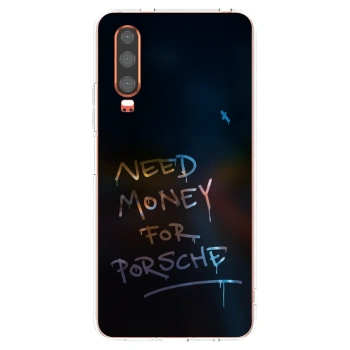 Picasee silikonska prozirna maskica za Huawei P30 - Neon Nights
