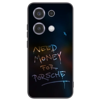Picasee crna silikonska maskica za Xiaomi Redmi Note 14S - Neon Nights