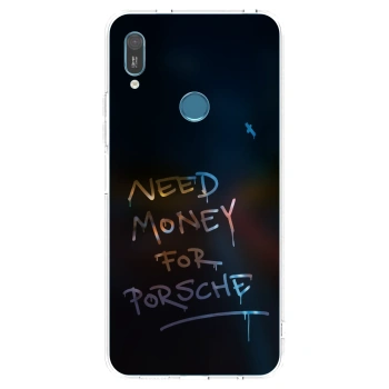Picasee silikonska prozirna maskica za Huawei Y6 2019 - Neon Nights