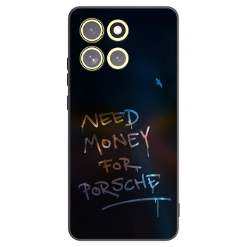 Picasee crna silikonska maskica za Motorola Moto G86 5G - Neon Nights