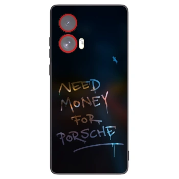 Picasee crna silikonska maskica za Motorola Edge 50 Fusion - Neon Nights