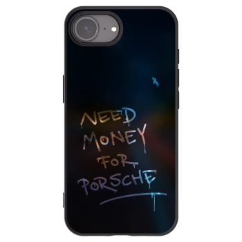 Picasee crna silikonska maskica za Apple iPhone 17e - Neon Nights