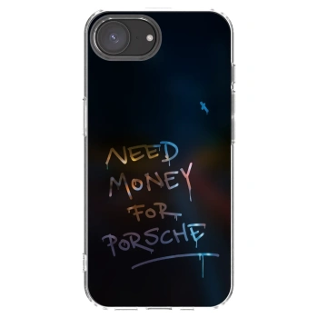 Picasee silikonska prozirna maskica za Apple iPhone 17e - Neon Nights
