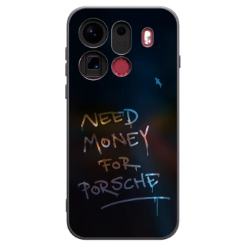Picasee crna silikonska maskica za OPPO Find X9 Pro - Neon Nights