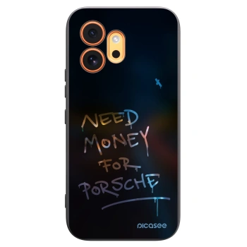 Picasee crna silikonska maskica za Honor 600 - Neon Nights