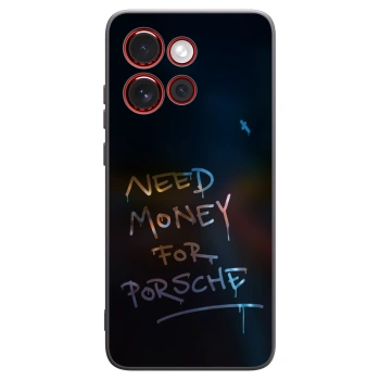 Picasee crna silikonska maskica za Motorola Edge 60 Neo 5G - Neon Nights