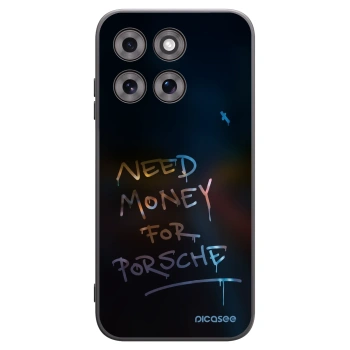 Picasee crna silikonska maskica za Motorola Moto G77 - Neon Nights
