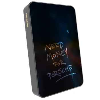 Prijenosni punjač s MagSafe 10 000 mAh Sivo - Neon Nights