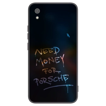 Picasee crna silikonska maskica za Xiaomi Redmi 7A - Neon Nights