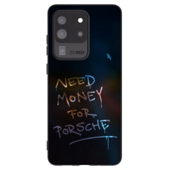 Picasee crna silikonska maskica za Samsung Galaxy S20 Ultra 5G G988F - Neon Nights