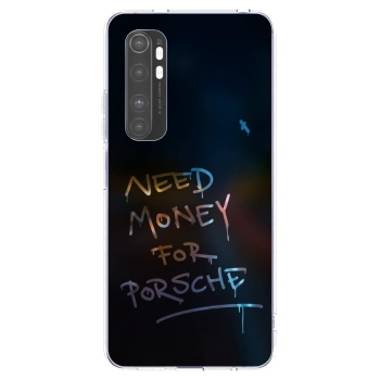 Picasee silikonska prozirna maskica za Xiaomi Mi Note 10 Lite - Neon Nights