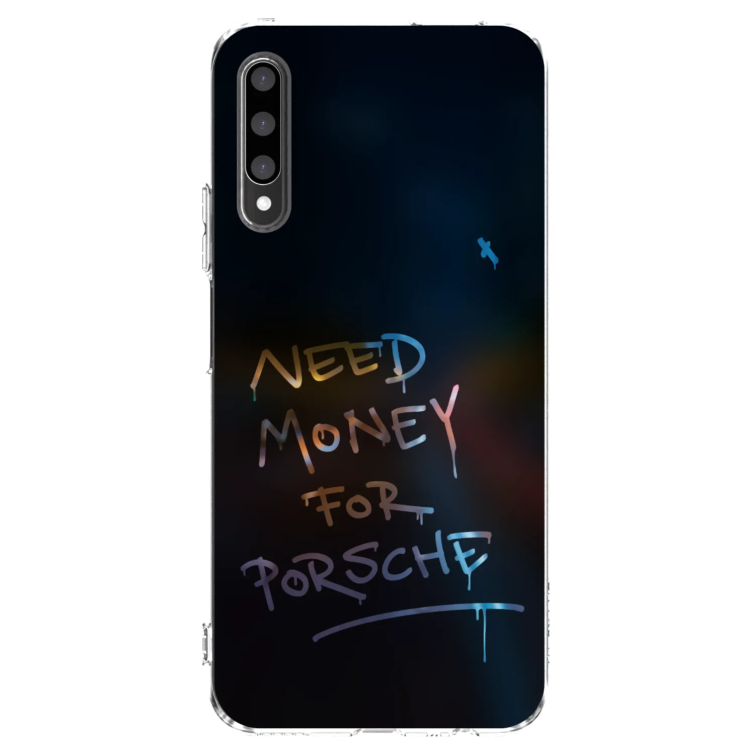 Picasee silikonska prozirna maskica za Honor 9X Pro - Neon Nights