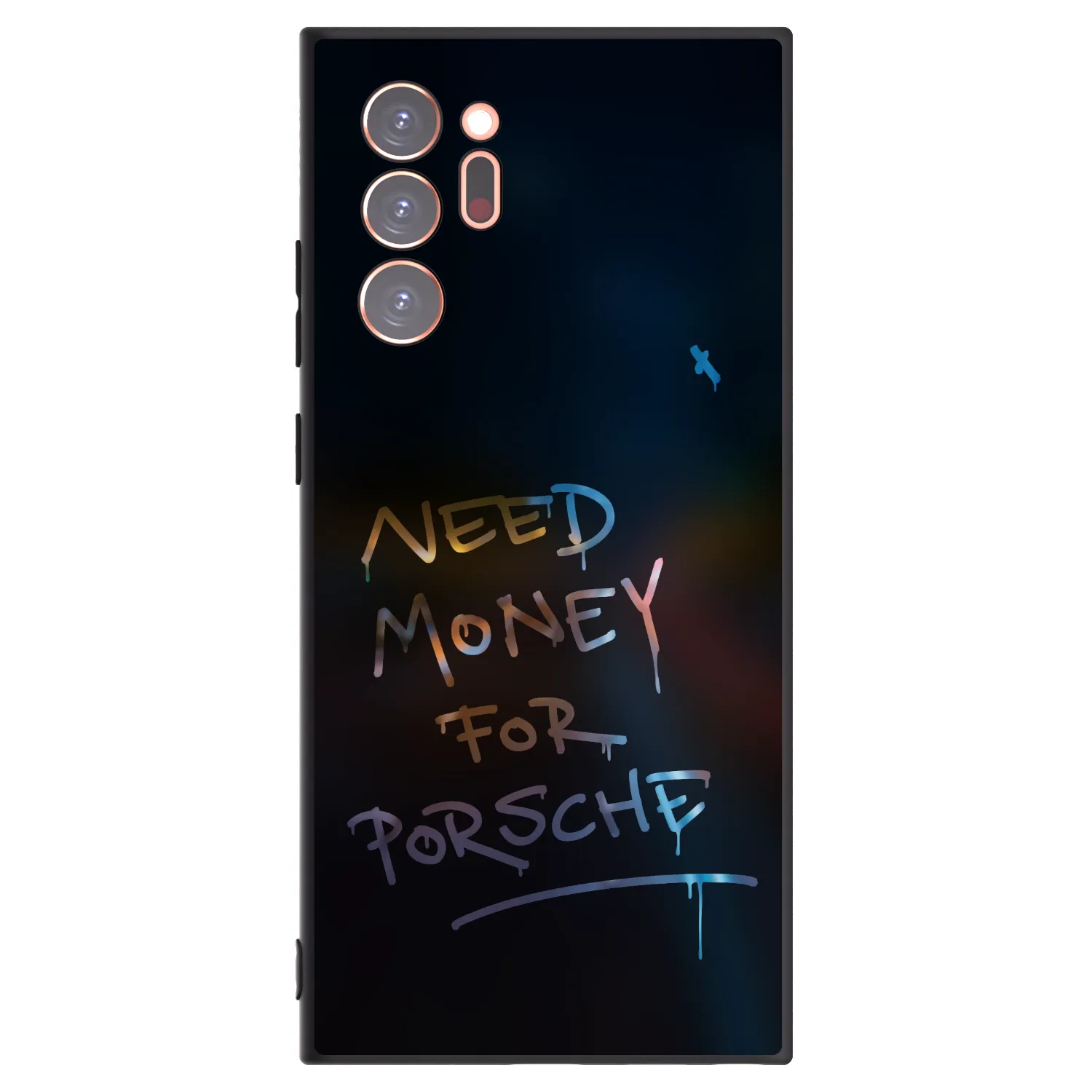 Picasee crna silikonska maskica za Samsung Galaxy Note 20 Ultra - Neon Nights