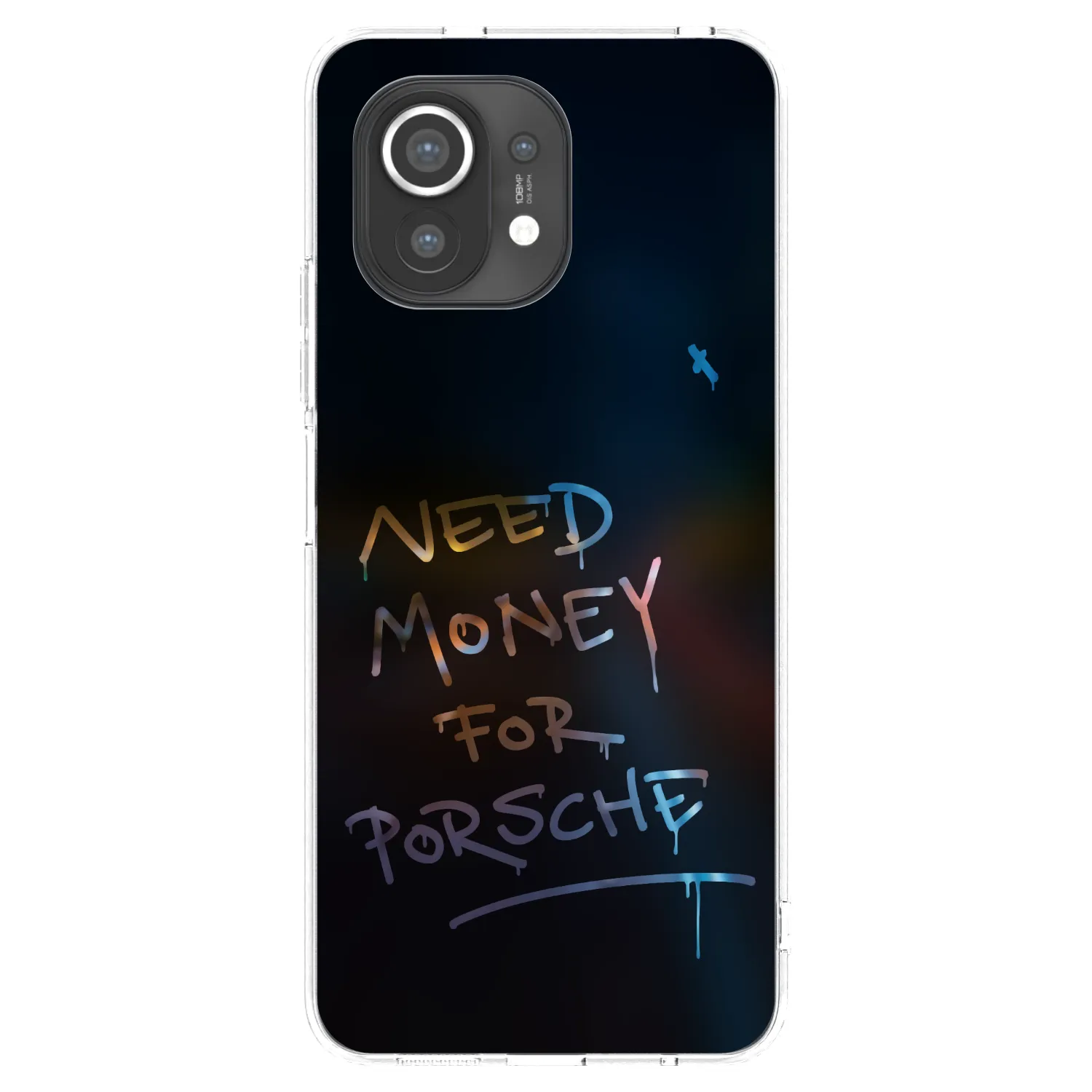 Picasee silikonska prozirna maskica za Xiaomi Mi 11 - Neon Nights