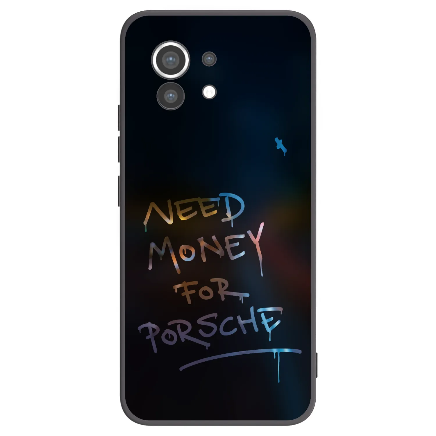 Picasee crna silikonska maskica za Xiaomi Mi 11 - Neon Nights