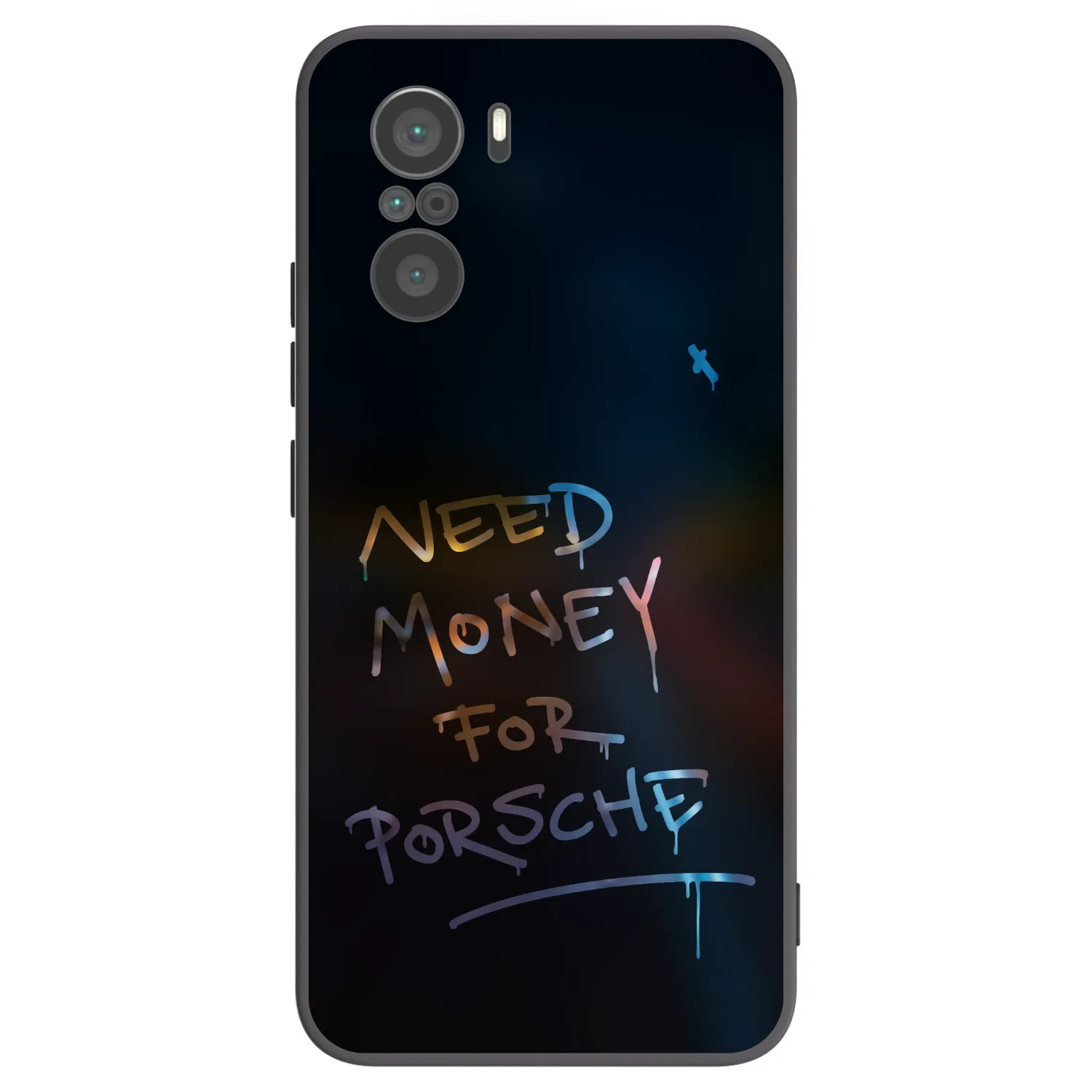 Picasee crna silikonska maskica za Xiaomi Poco F3 - Neon Nights