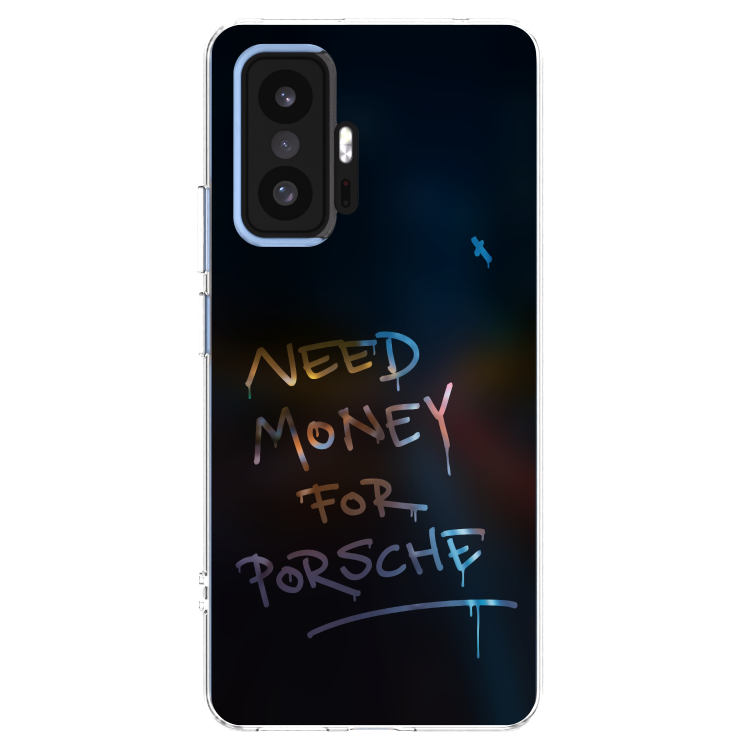 Picasee silikonska prozirna maskica za Xiaomi 11T Pro - Neon Nights