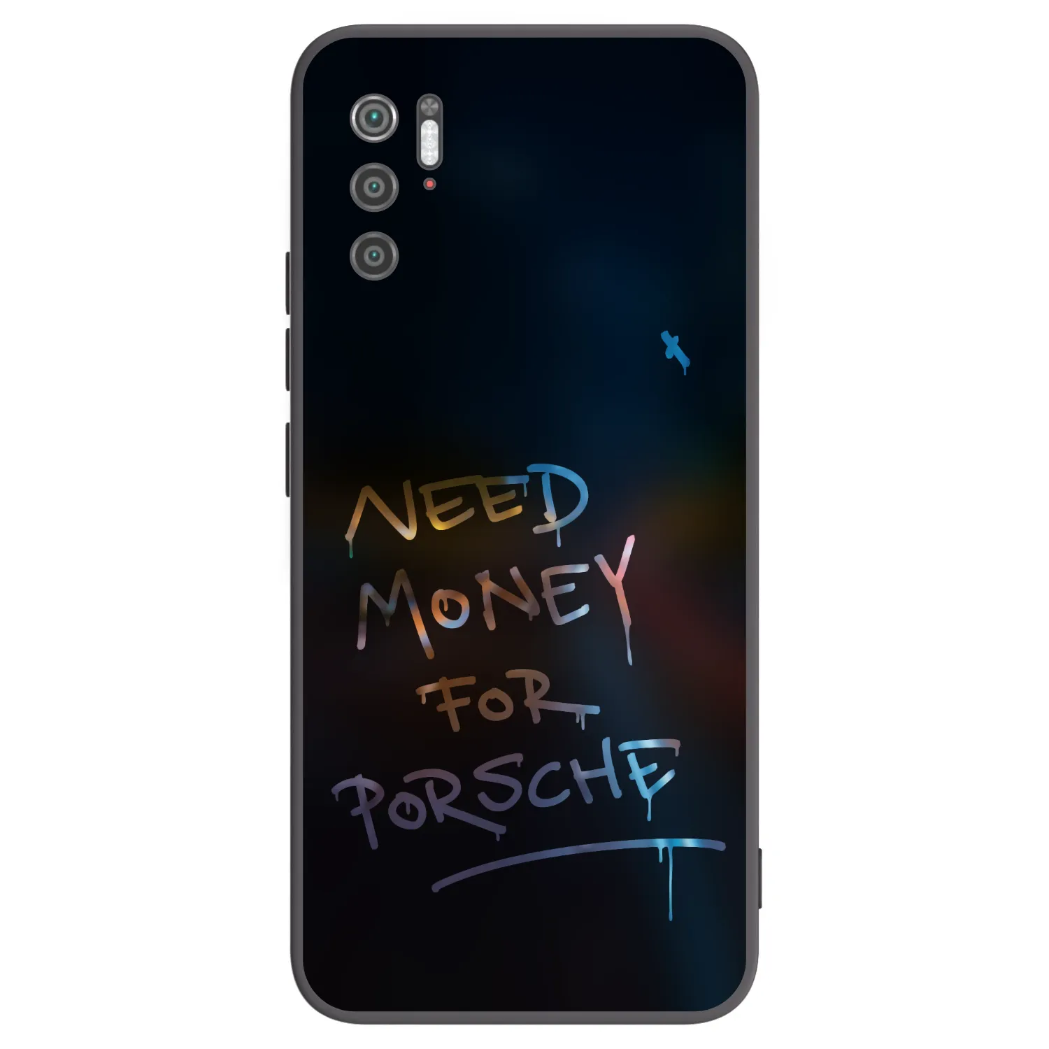 Picasee crna silikonska maskica za Xiaomi Poco M3 Pro 5G - Neon Nights