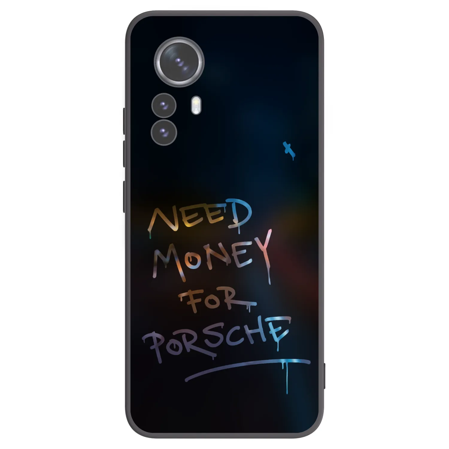 Picasee crna silikonska maskica za Xiaomi 12 Pro - Neon Nights