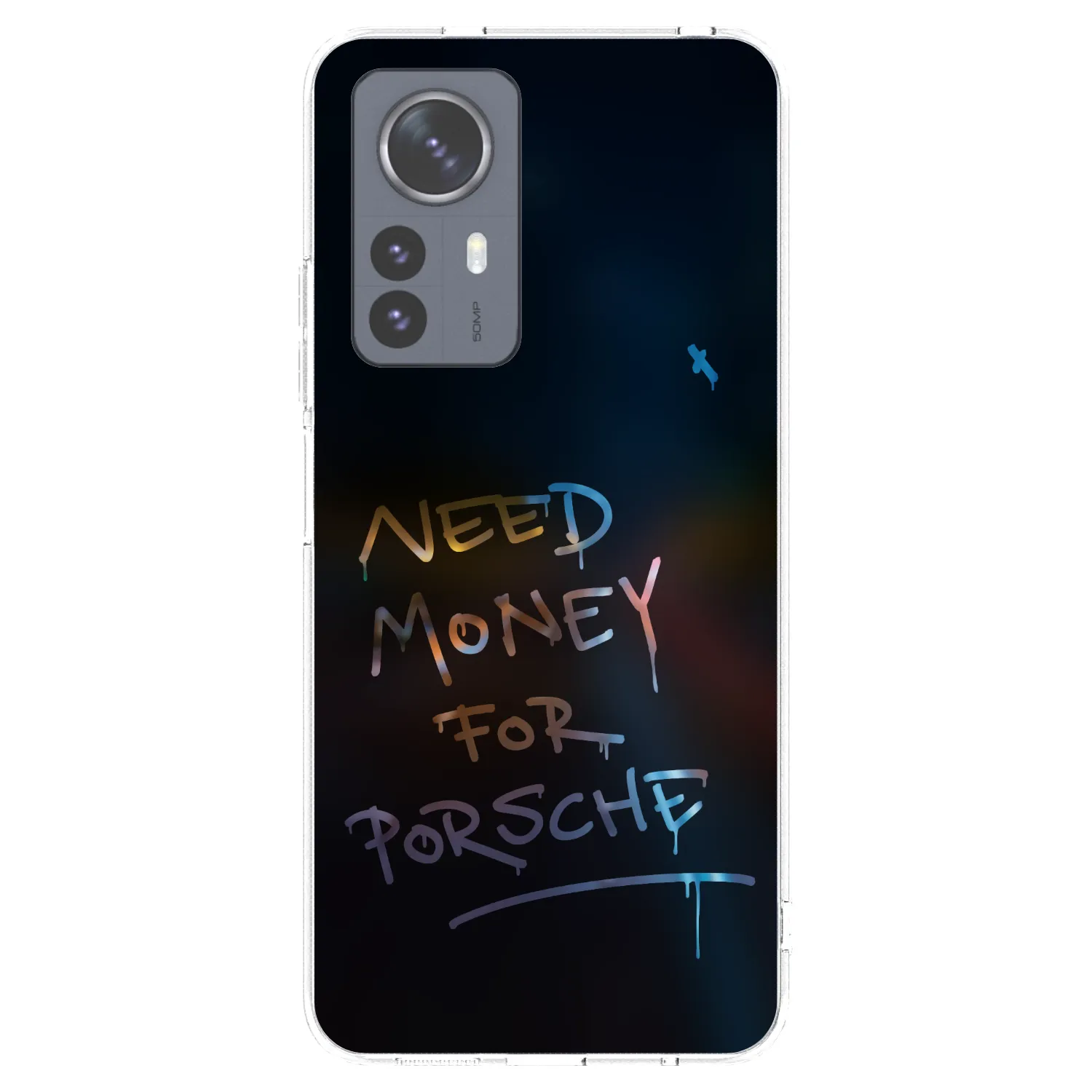 Picasee silikonska prozirna maskica za Xiaomi 12 Pro - Neon Nights