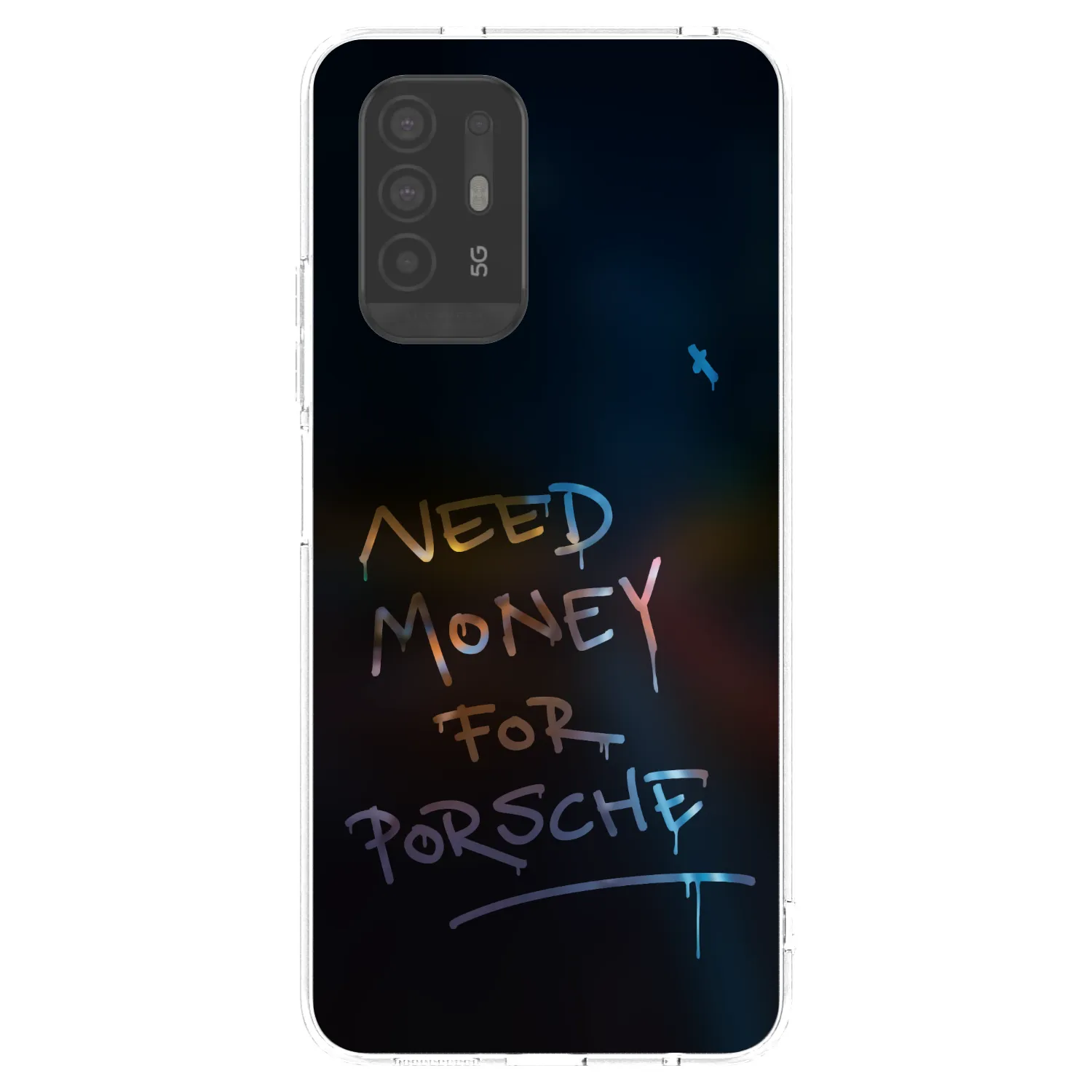 Picasee silikonska prozirna maskica za OPPO A94 5G - Neon Nights