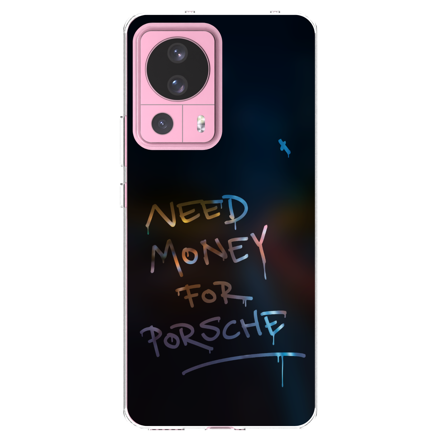 Picasee silikonska prozirna maskica za Xiaomi 13 Lite - Neon Nights