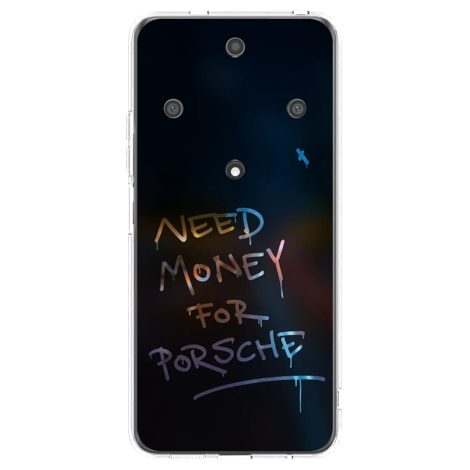 Picasee silikonska prozirna maskica za Honor Magic5 Lite 5G - Neon Nights