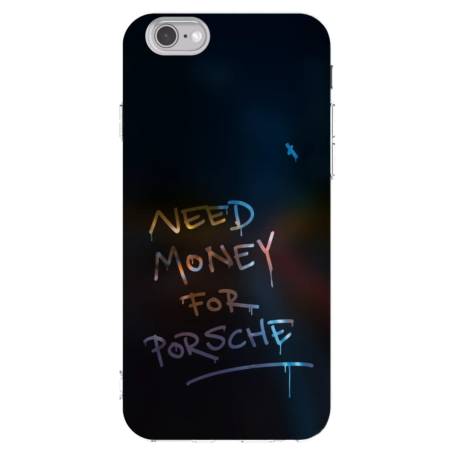 Picasee silikonska prozirna maskica za Apple iPhone 6/6S - Neon Nights