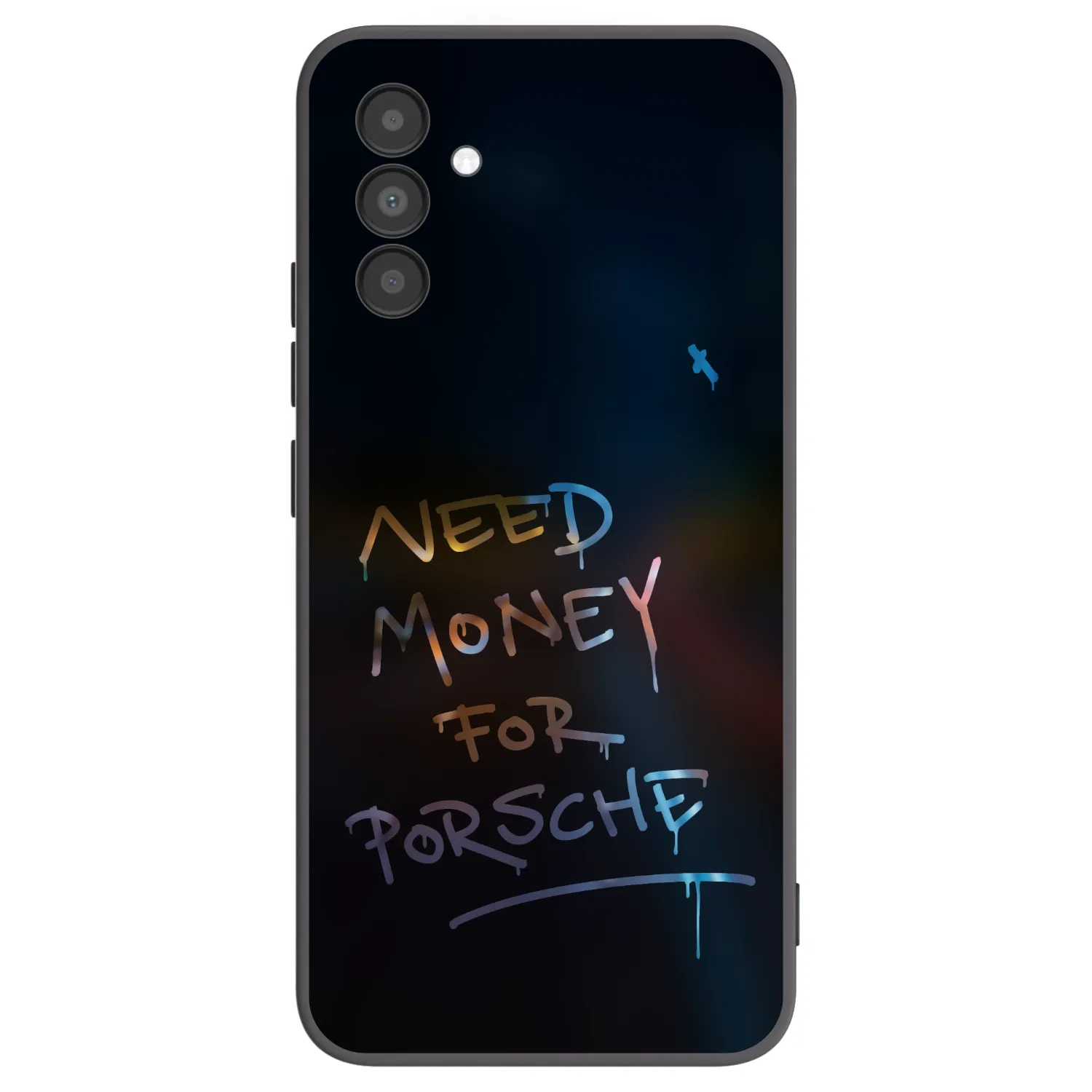 Picasee crna silikonska maskica za Samsung Galaxy A04s A047F - Neon Nights