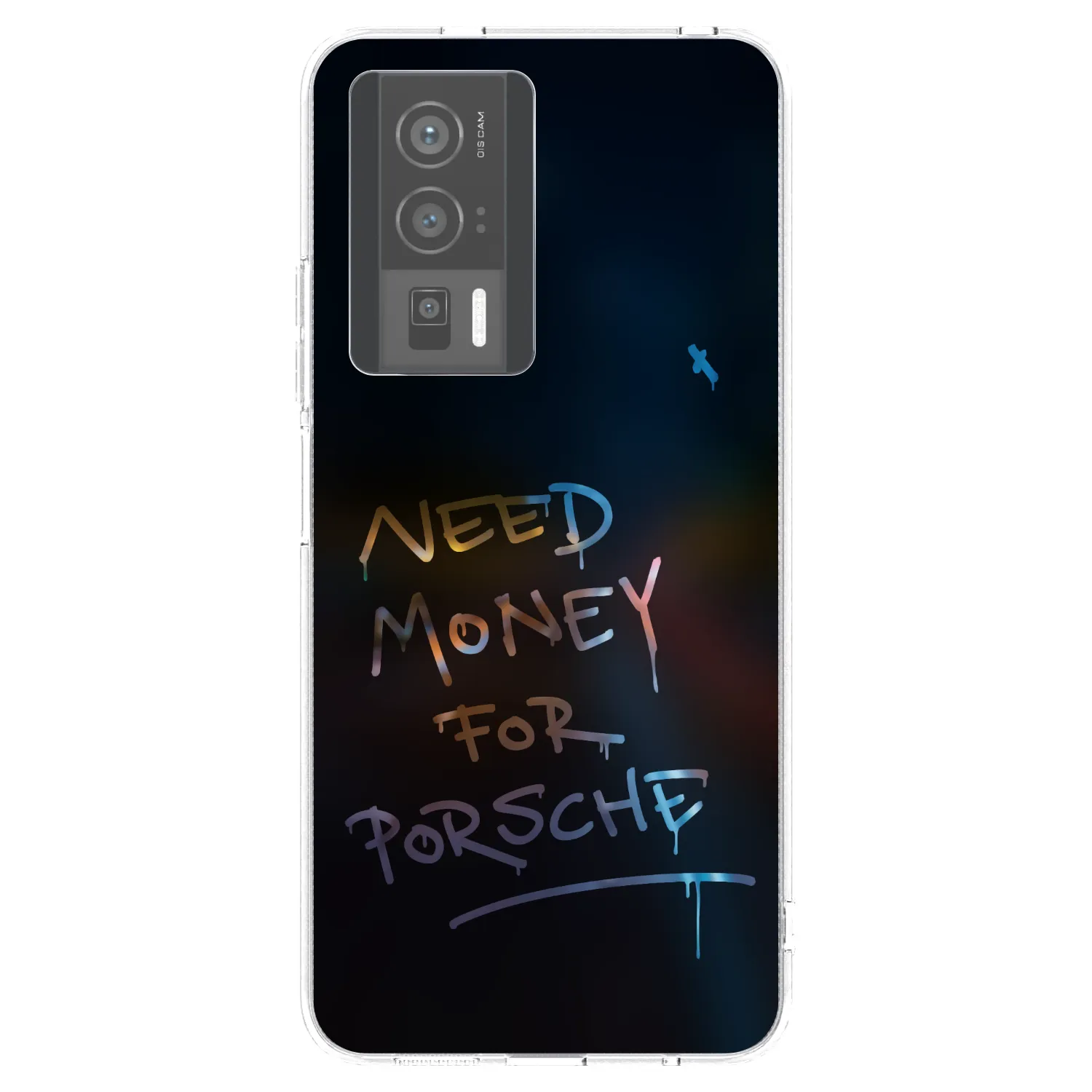 Picasee silikonska prozirna maskica za Xiaomi Poco F5 Pro 5G - Neon Nights