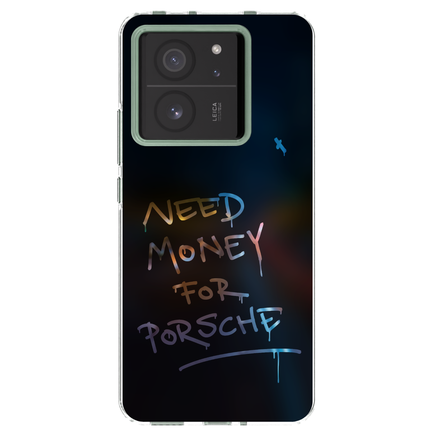 Picasee silikonska prozirna maskica za Xiaomi 13T - Neon Nights